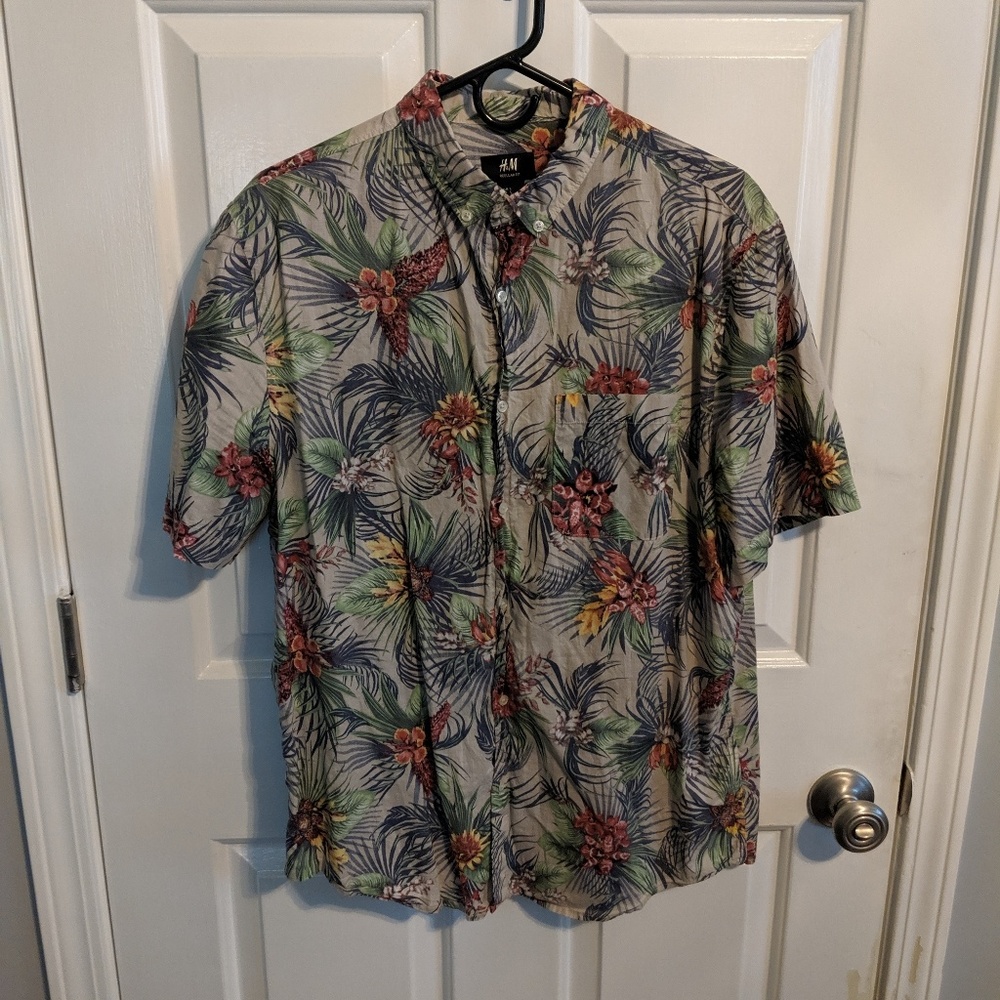 H&M Hawaii Button down